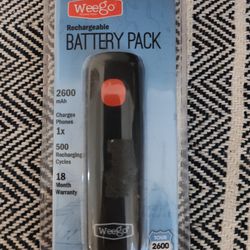 Weego Rechargeable Battery Pack 2600 mAh