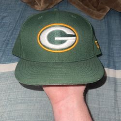 Green Bay Packers Fitted New Era Hat Size 7 1/4
