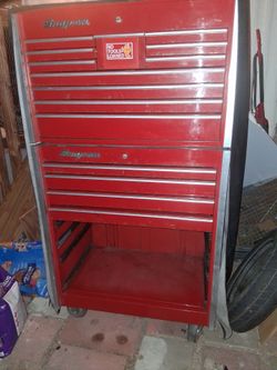 Snap On Tool Box Top and Bottom w/ Keys