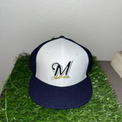 Milwaukee Brewers New Era Fitted Hat