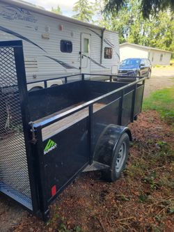 Summit utility trailer 5x10