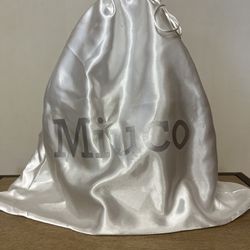 Brand New Miuco Women’s Beaded Handbags Handmade Weave Crystal Pearl Mini Bag.