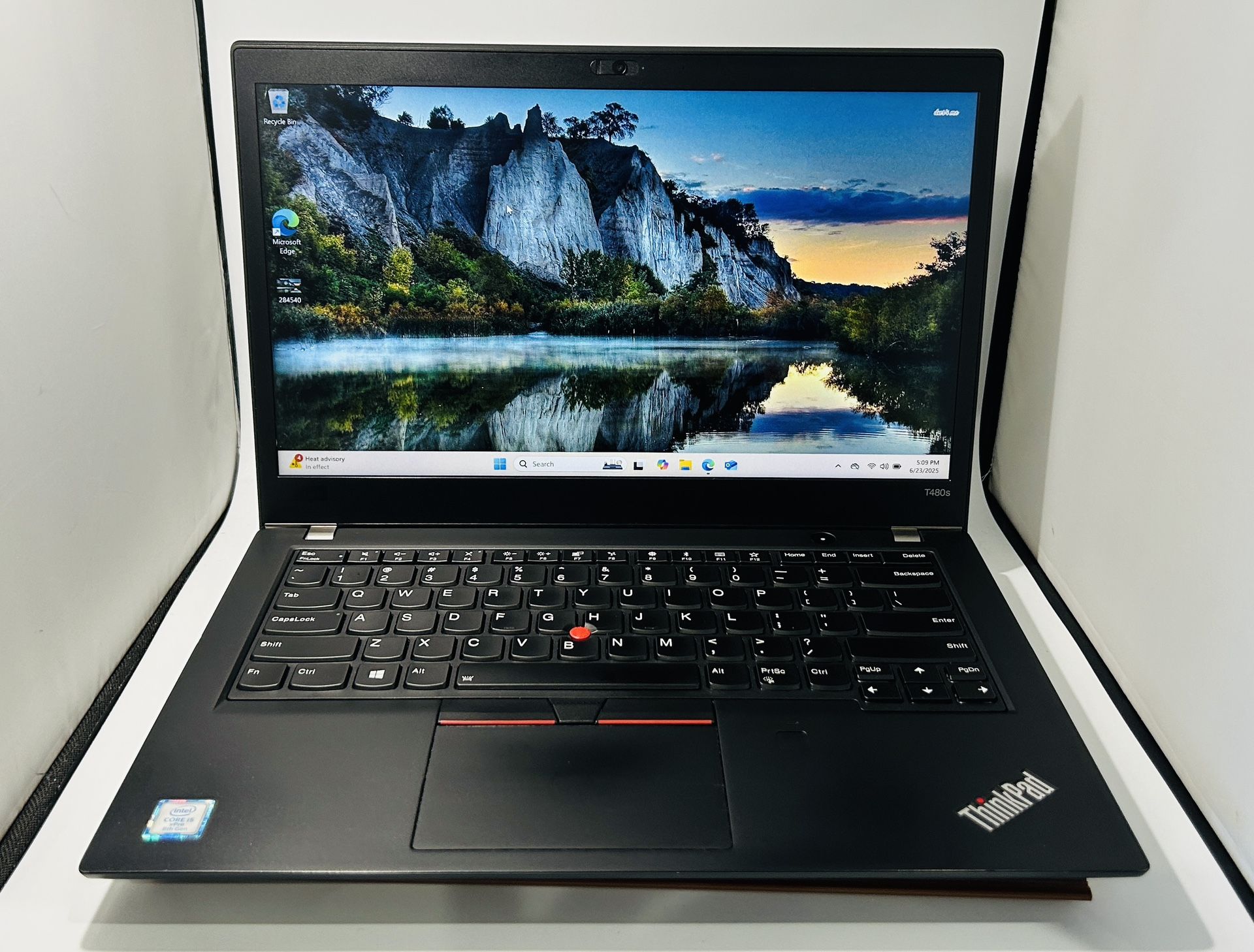 Lenovo ThinkPad T480S i5-8350u 2018 16GB 256GB Windows 11 Pro