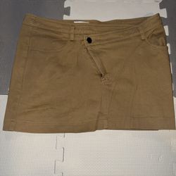 Brown Skirt 