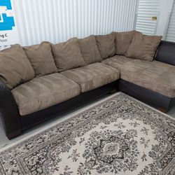 Sectional L-shaped Sofa Delivery Available 🚚