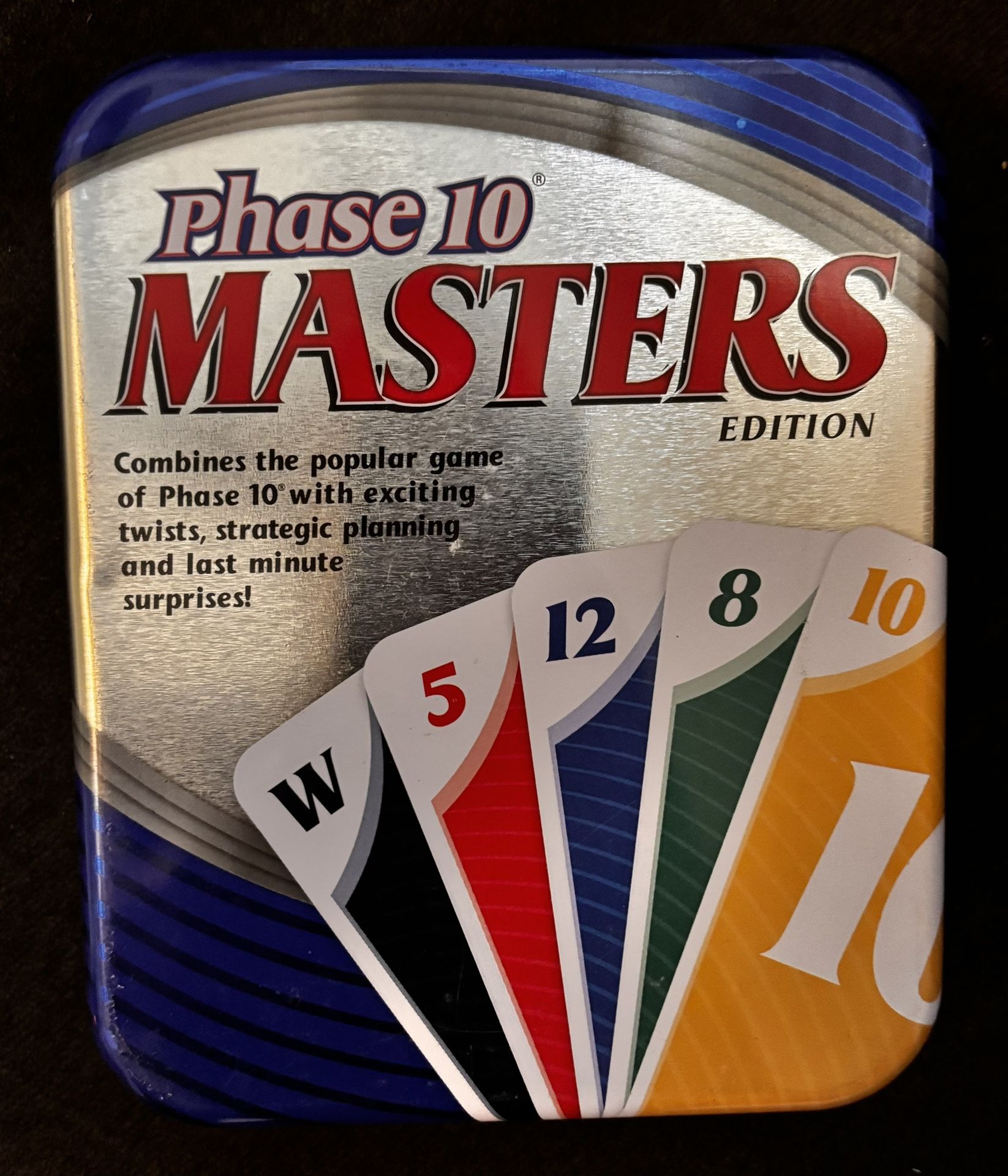Mattel Games Phase 10 Masters Edition Card Game -Ages: 7+