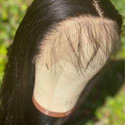 human hair lace wig