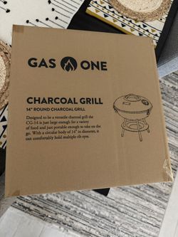 New 14” Charcoal Grill (In Box)