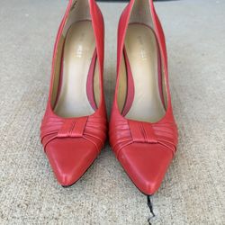 Nine West Pink Heels 6.5 M
