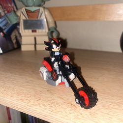 Shadow and his cool bike from LEGO76995