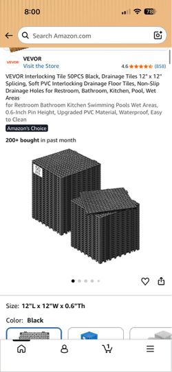 Drainage Floor Tiles