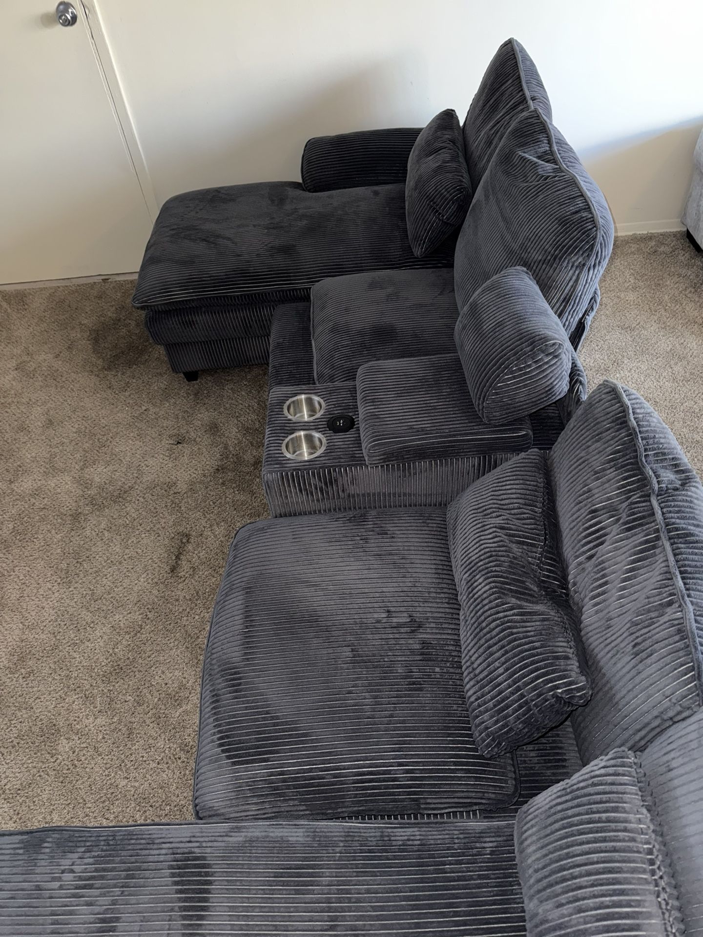 Soft Cushioned Couch