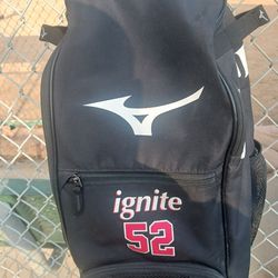 Mizuno "YOUTH" Baseball Bat Bag With Hook