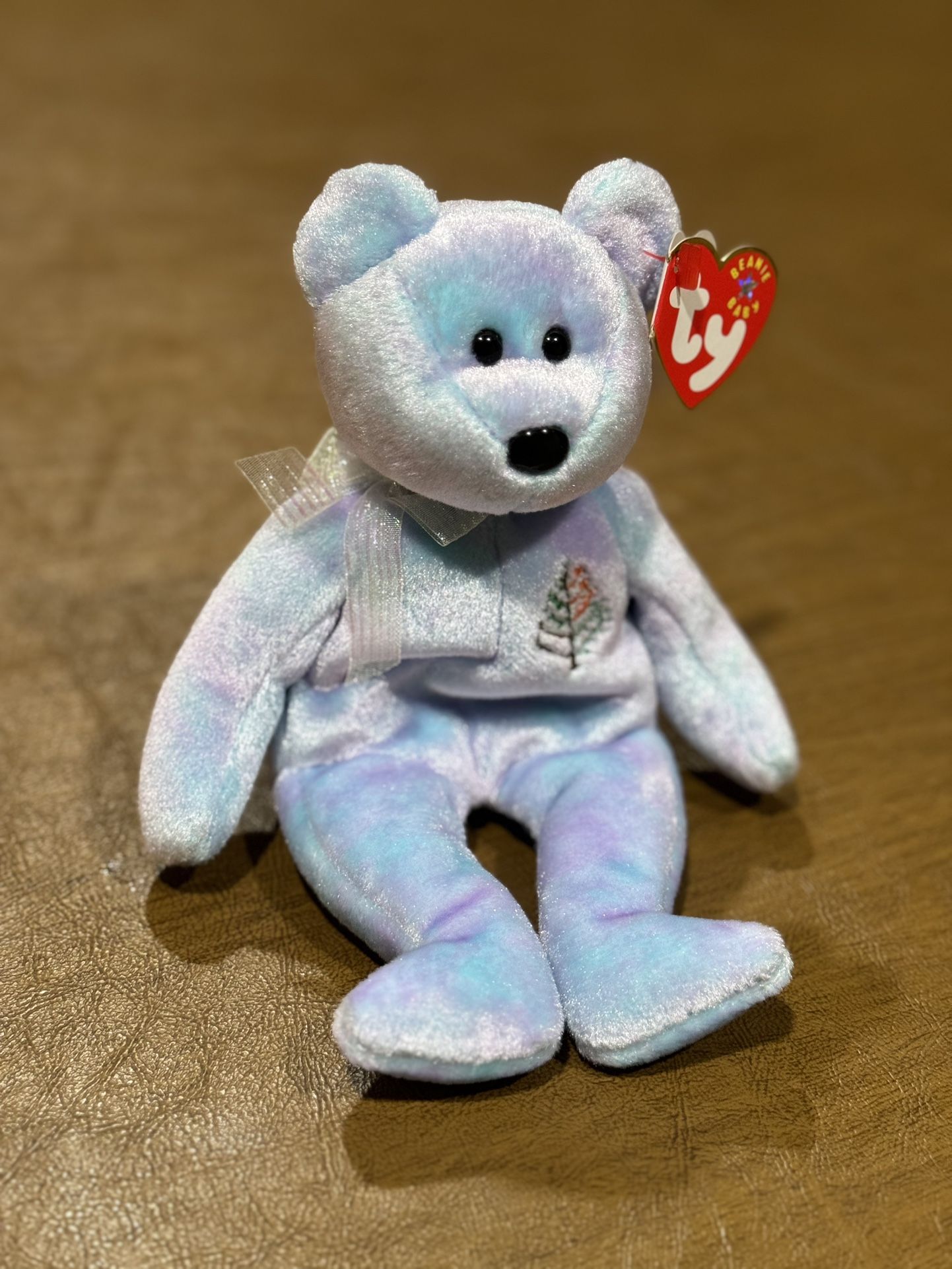 Ty Beanie Baby Izzy Four Seasons San Francisco Memorial Bear 2001 LR