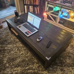 Lifted Top Coffee Table