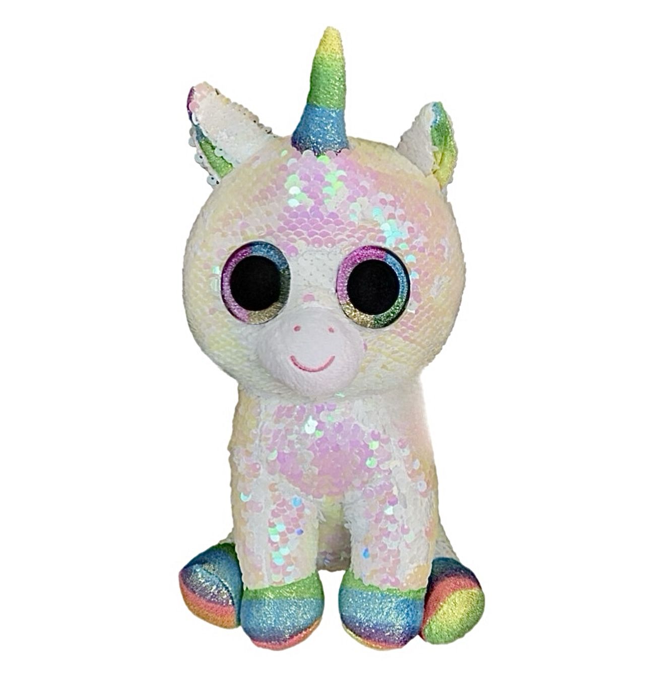 TY Flippables Sequin Plush - PIXY the Unicorn