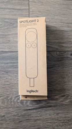 Logitech Spotlight 2 Wireless Bluetooth Laser Pointer Presenter w/ Haptics