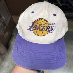 Vintage 90’s Los Angeles Lakers KC Yupoong Nissing Hat Cap SnapBack