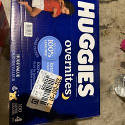 Huggies overnight Size 4 