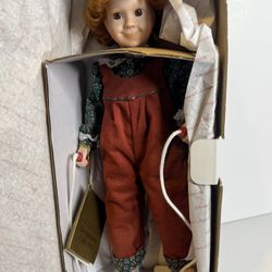 PORCELAIN COLLECTIBLE DOLL (15inch)