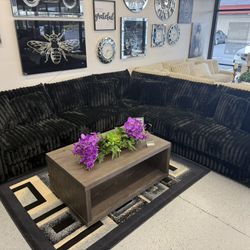 Furniture or sofa, sectional chair, recliner, couch, coffee table TV stand area rug carpet