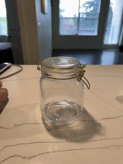 Glass Jar with Lid