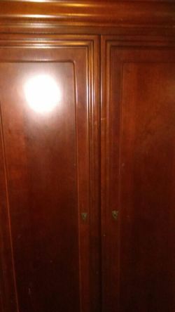 Cherry armoire