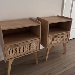 2Pc Brand New Nightstands 