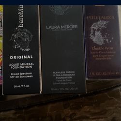 Laura Mercier,Estee Lauder ,Bare minerals