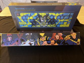 Professional Gaming Keycap And mousepad Wolverine  X-Men