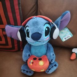 Disney Lilo and Stitch - Stitch Gamer 15-in Plush