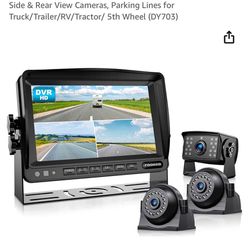 FooKoo HD 7” Wired Backup Cameras
