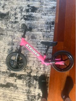 Strider Sport Balance Bike – Pink – Excellent Condition