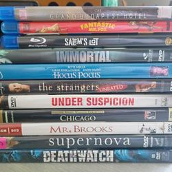 Pack Of Dvds/Blurays