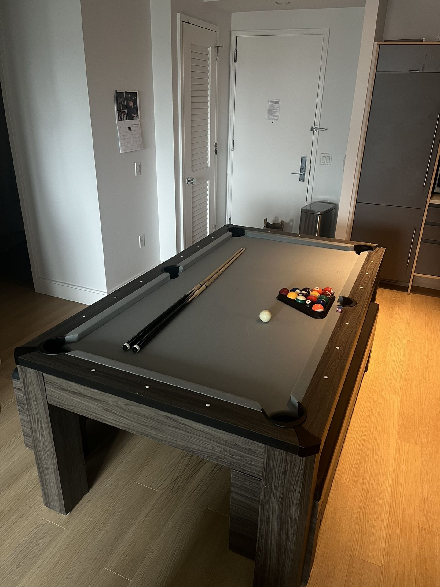 3-in-1 Dining Table, Billiards & Table Tennis Table