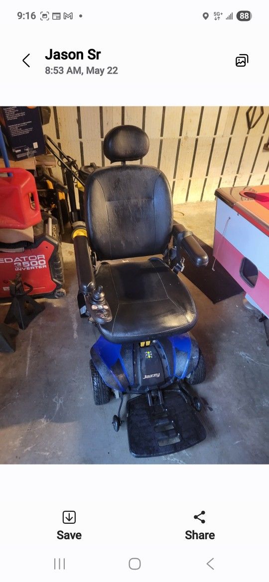 Electric Mobility Chair Like New