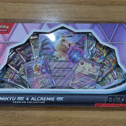 Pokémon Mimikyu ex & Alcremie ex premium collection