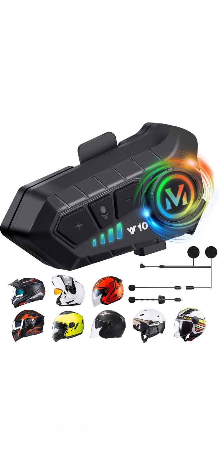 Feya Helmet Wireless Earphone Speakers High Battey Life Helmet Headphones $20