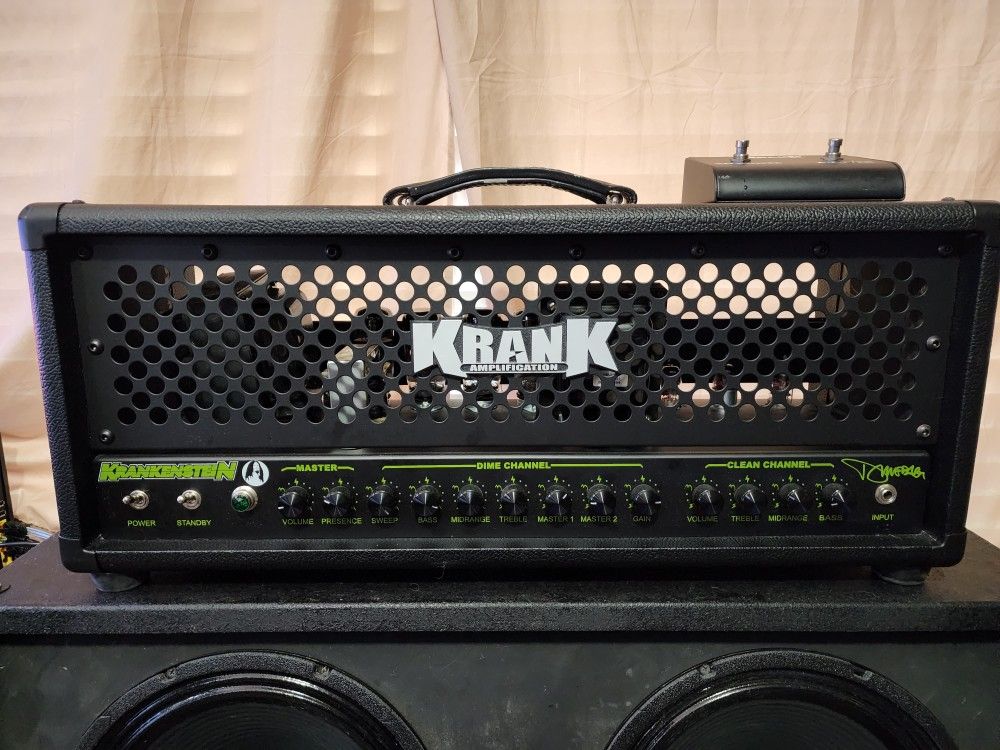 Krank Krankenstein Dimebag Darrell Amp Head