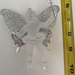 March Birthstone Fairy Christmas Ornament