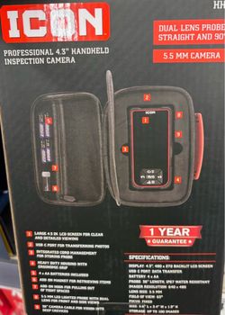 ICON Professional 4.3" Handheld Inspection Camera