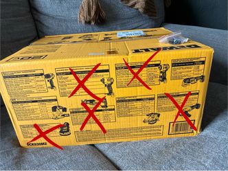Dewalt tools sold separately