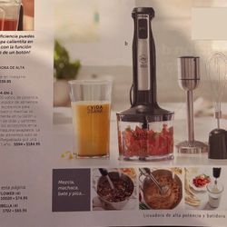 Princess House 4-in-1 Hand Held Blender