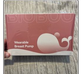 BIOBOO Hands Free, Wearable Breast Pump with Silicone Massage Petal, Set of 2
