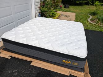 King Mattress - Nolah Evolution Hybrid 15” (Cooling Pillow Top), $640