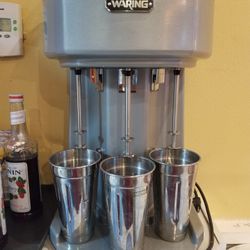 Waring Commercial WDM360 Triple Spindle Mixer W/ Waring Mixing Cups