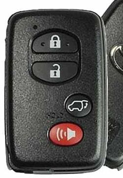 Toyota Smart Key Fob — 2007-2014 Highlander, RAV4 (4-btn)