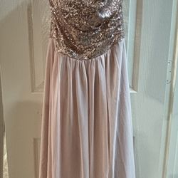 Pink Formal Dress XS