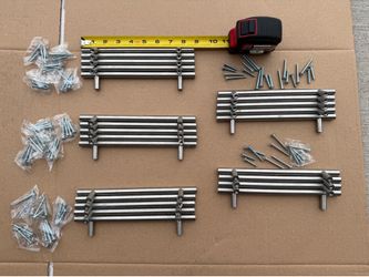 24 Brushed Nickel Cabinet Handles