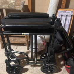 Wheel chair (foldable)